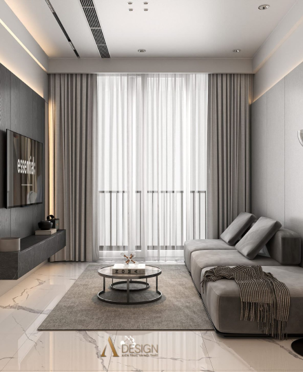 Thiết Kế Nội Thất Căn Hộ 50m² SG Asian Q6 – Tối Giản & Hiện Đại